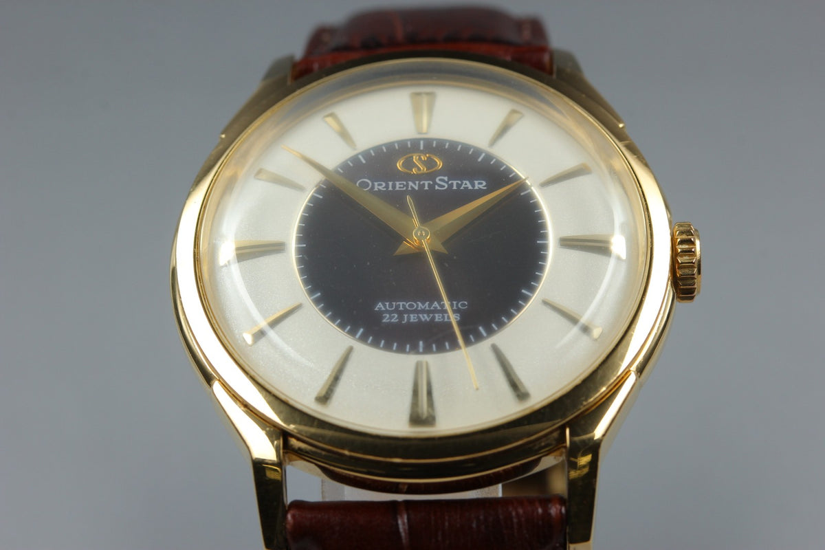 [Exc+4] ORIENT Star DG00-A1 Limited 500 Automatic Men's Watch 37mm JAPAN Exc+4