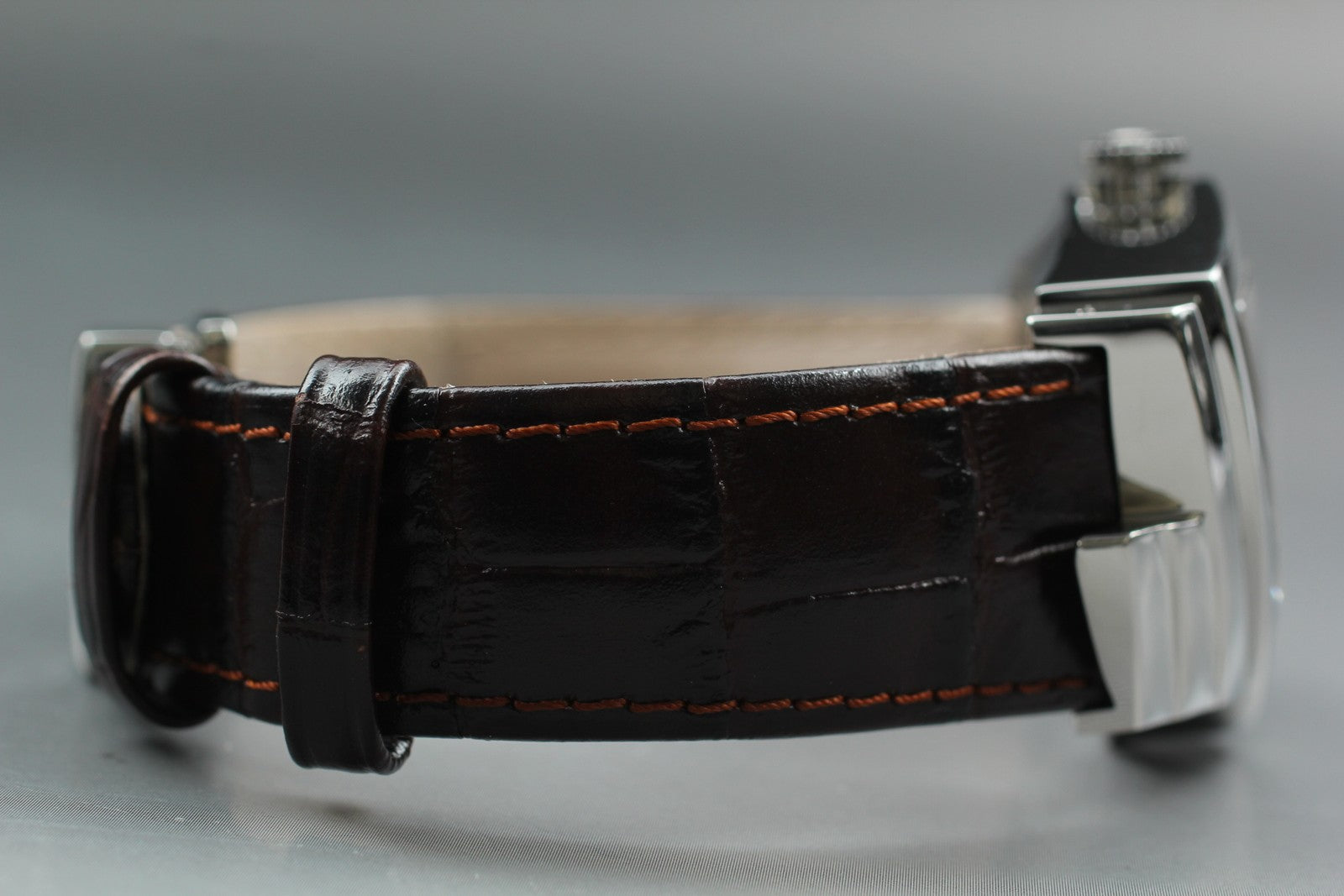 [Exc+5 Box] HAMILTON Ventura H245150 Automatic Brown Silver Men's Watch JAPAN