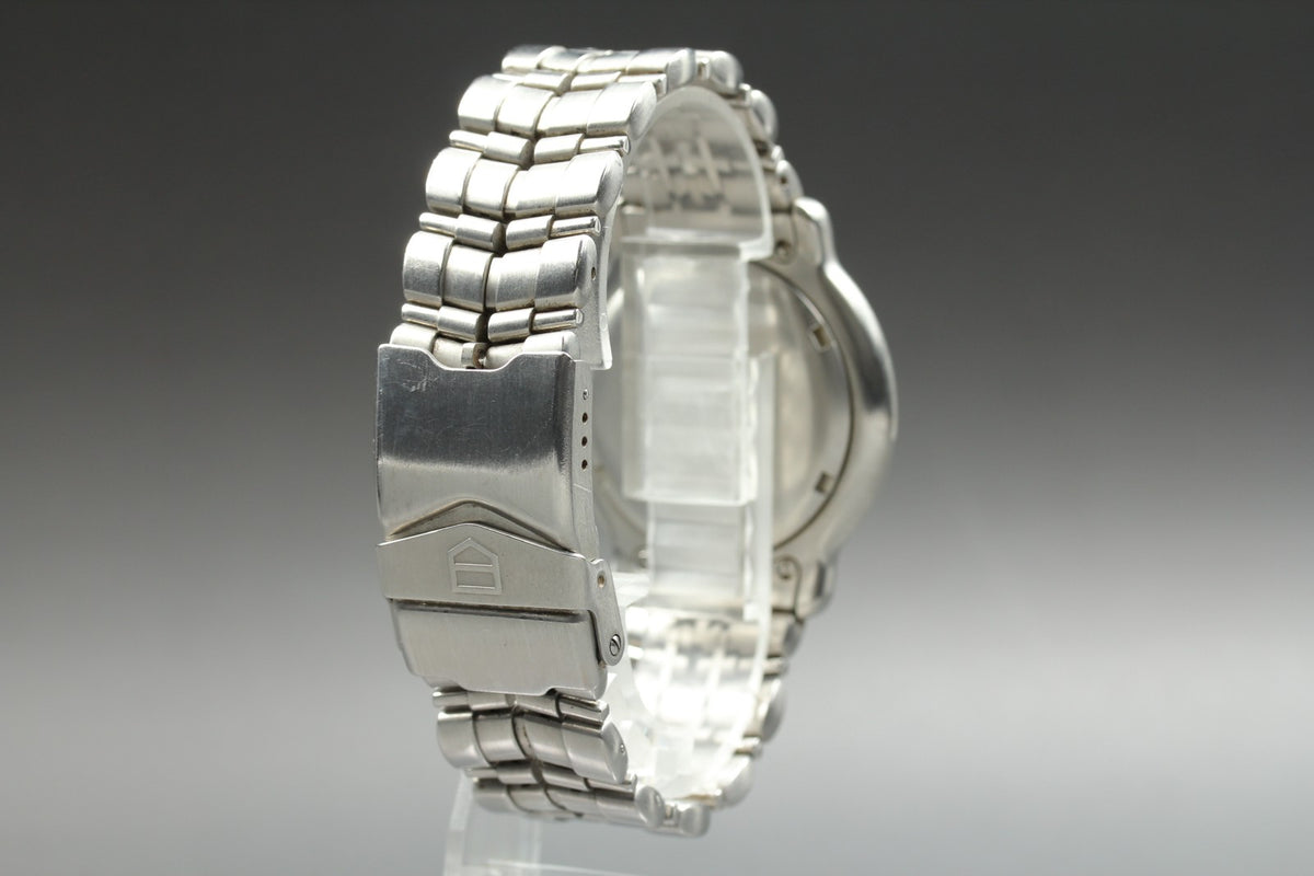TAG HEUER Professional 6000 WH1112 Quartz Men's Gray Dial Watch 37mm From JAPAN