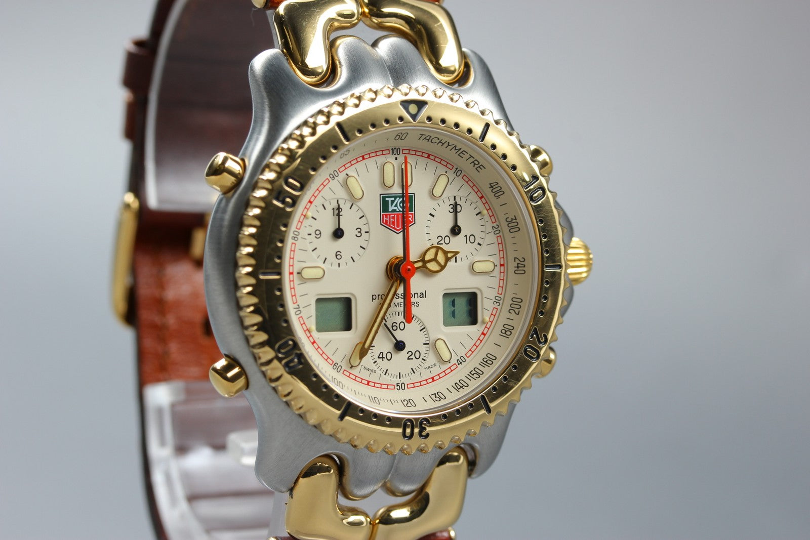 TAG HEUER SENNA SEL S/el CG1123-0 Chronograph Men's Quartz Watch [Box]