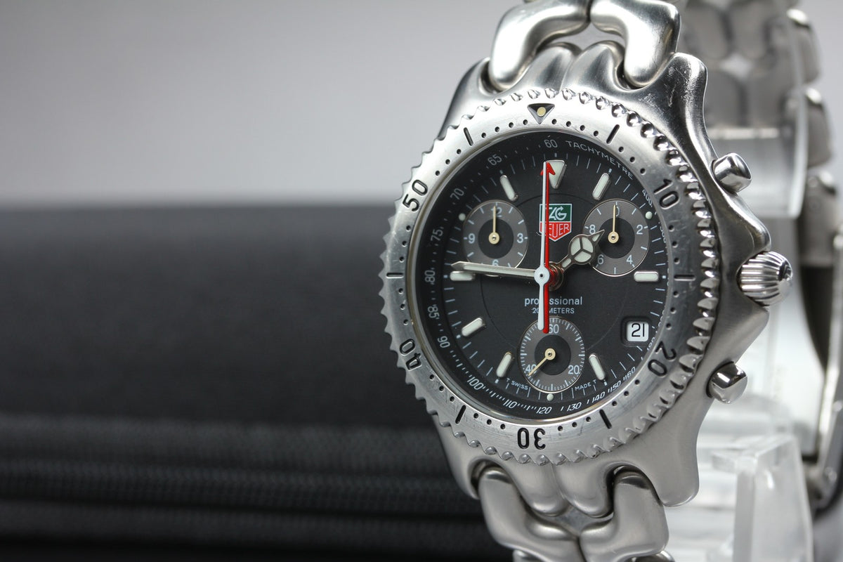 [ Limited ] TAG Heuer S/el Chronograph CG1118 Leonardo Nascimento Men's Qz Watch