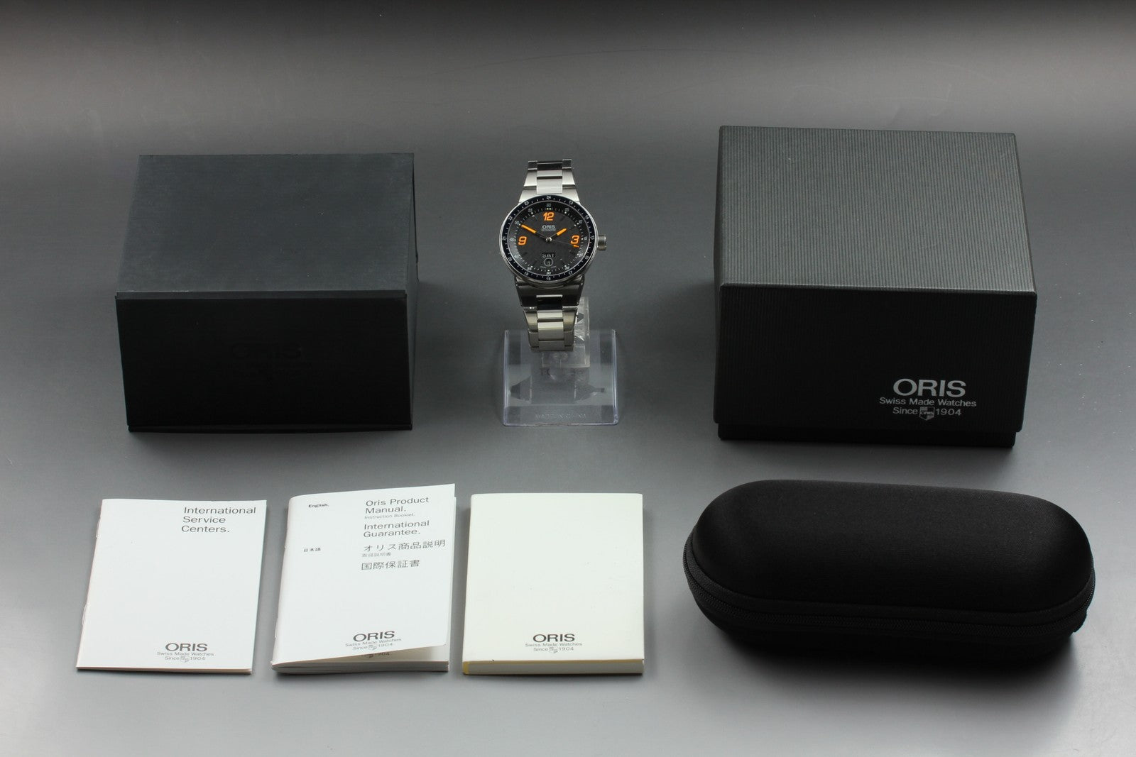 ORIS Williams F1 Team 7595 Date Black Dial Automatic Day/Date Men's Watch [Box]