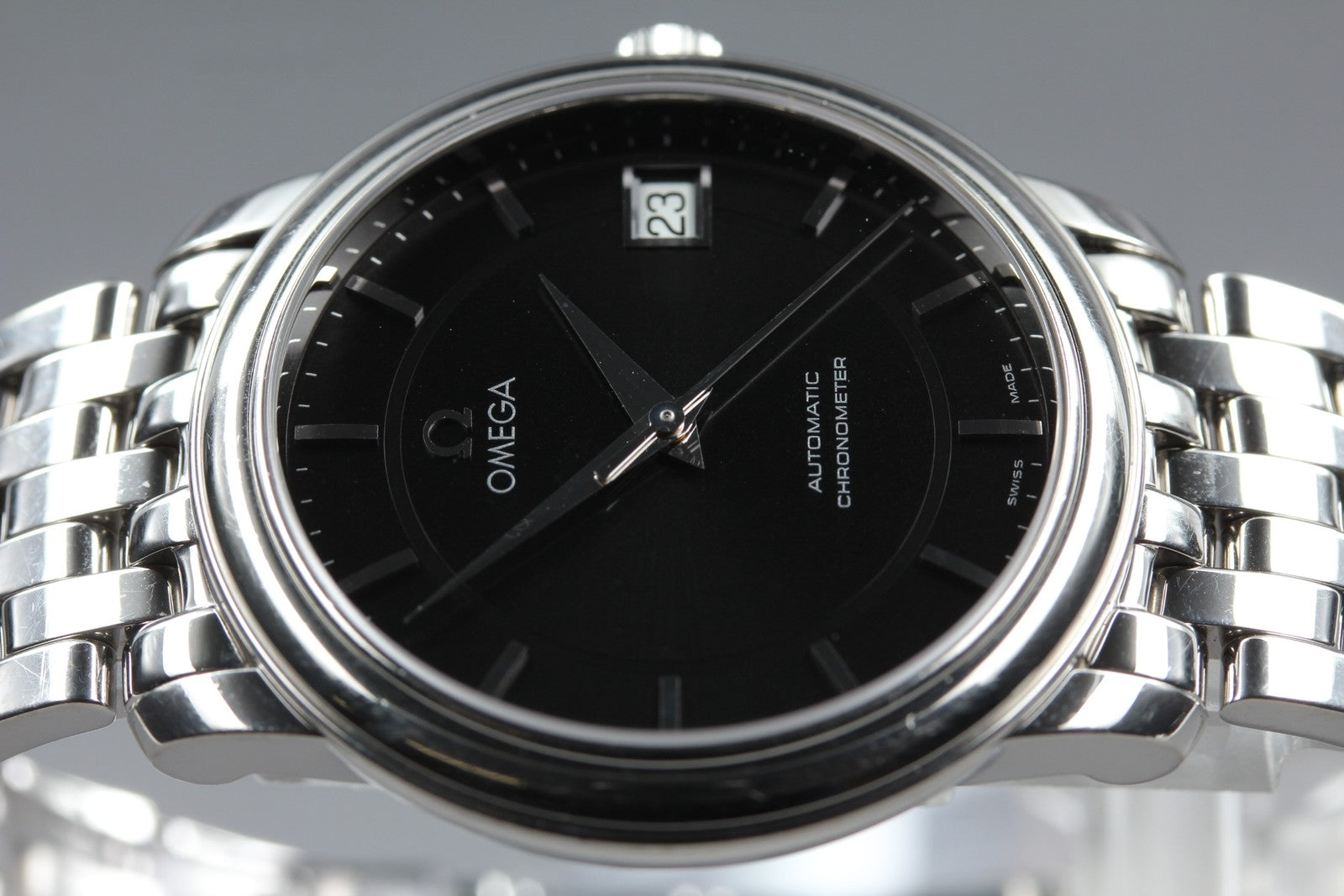 Omega De Ville Prestige 4500.51 34mm Black Dial Automatic Men's Watch [Box]