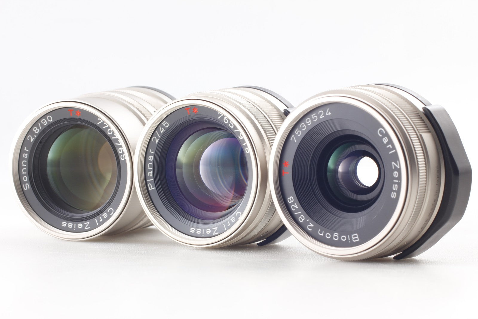 Cla'd [N MINT+++] 3 Lens TLA140 Contax G2 G2D Film Camera + 28mm 45mm 90mm JAPAN