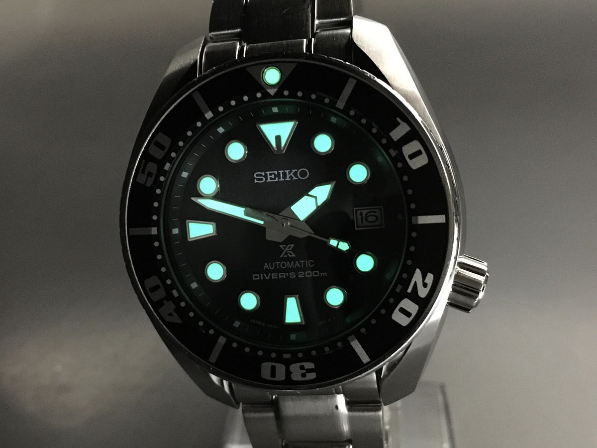 SEIKO Prospex 6R15-00G0, SBDC031 Automatic Black Men's Watch 45mm JAPAN Box