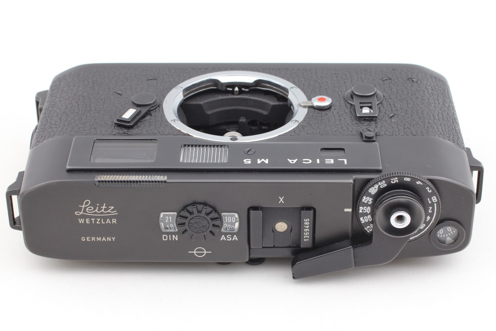 3 Lug Late Model [MINT] Leica M5 Black Rangefinder 35mm Film Camera From JAPAN