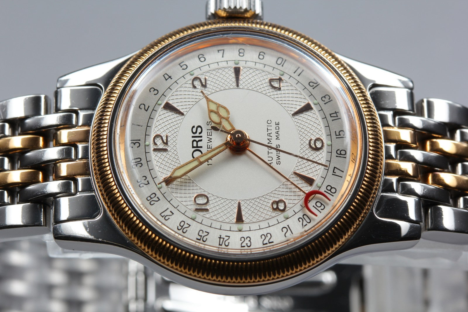 ORIS Big Crown Pointer Date 7400C 31mm Silver Gold Automatic Men's Watch [Box]