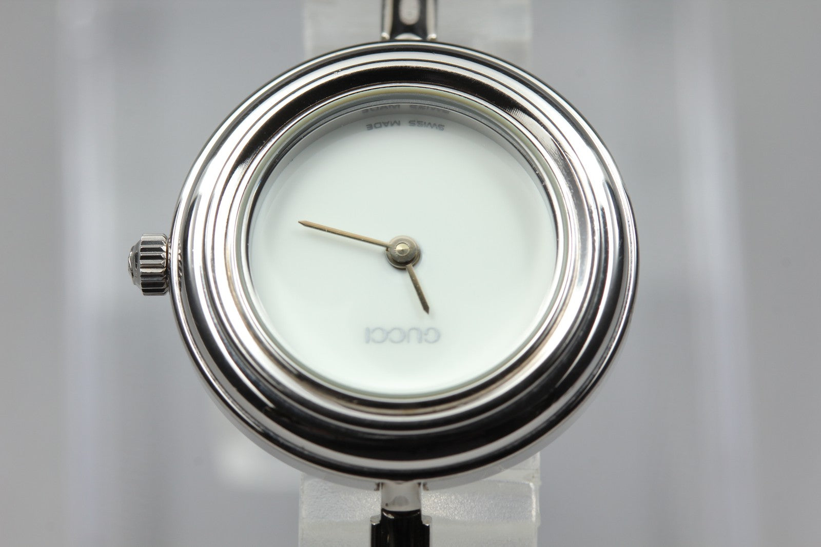 [Overhauled] Gucci Change Bezel 11/12.2 12 Colors Silver Women's Qz Watch Box