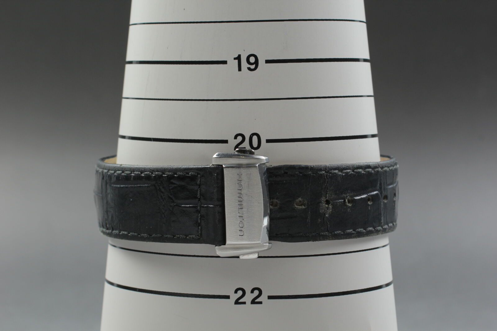 [Exc+5 Box] HAMILTON Jazzmaster H327050 Open Heart Black Automatic Mens Watch JP