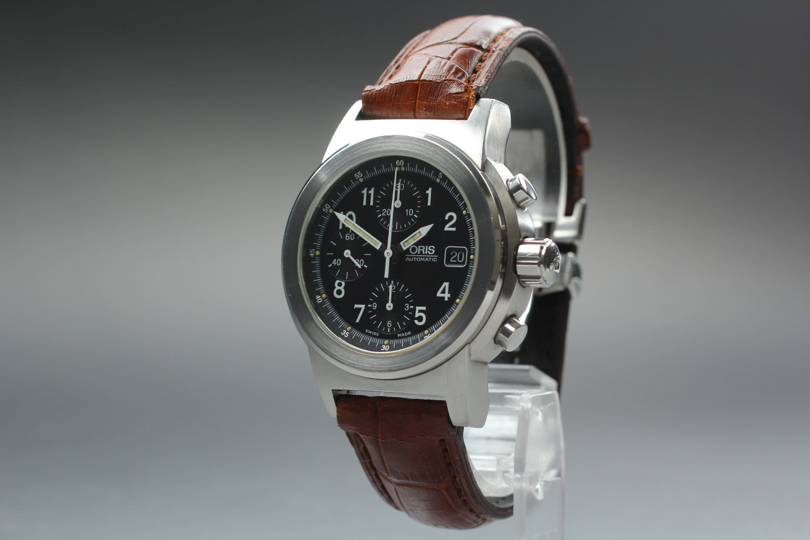 Vintage[Exc+5] ORIS Big Crown 7511 Automatic Men's Watch Chronograph 42mm  JAPAN