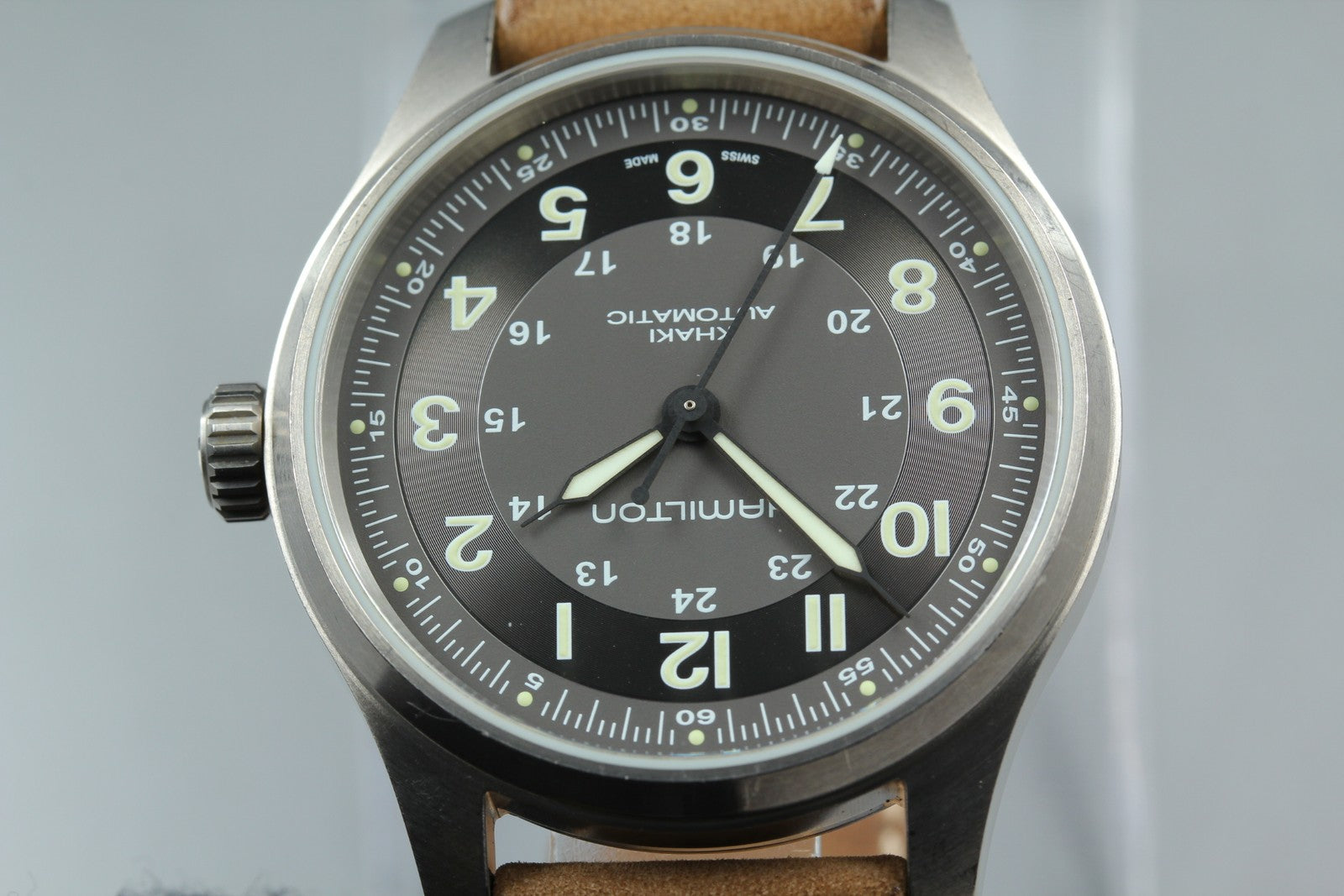 [Exc+5 Box] Hamilton Khaki Field H705400 41mm Automatic Men's Watch JAPAN