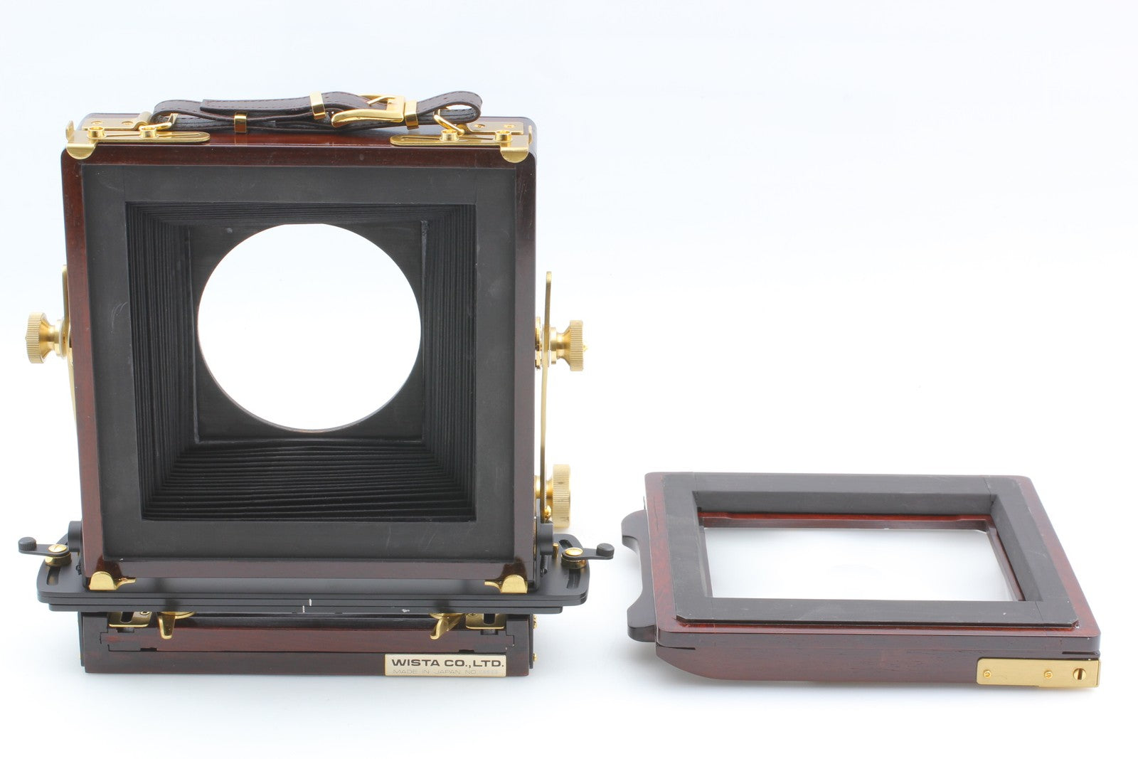 NOS [Top MINT] Wista Field 45 DX Rose Wood 4x5 Film Camera From JAPAN