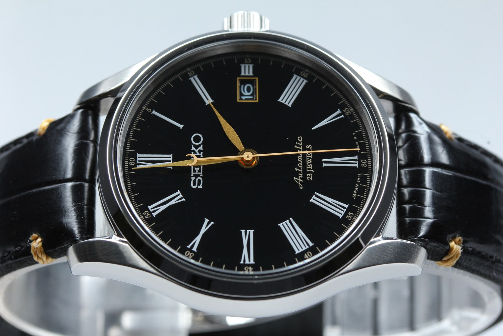SEIKO Presage 6R15-03E0 SARX029 Automatic Black Date Men's Watch 40mm N MINT*Box