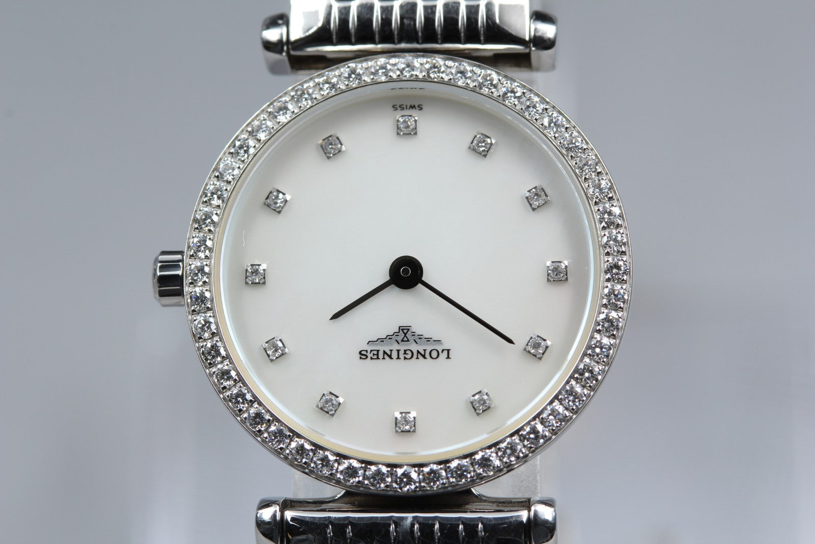 LONGINES La Grande Classique L4.241.0 White Diamond Women's Quartz Watch [Box]