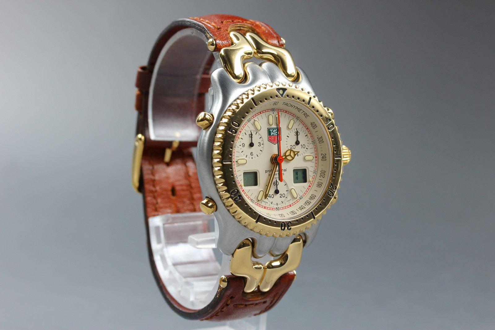 TAG HEUER SENNA SEL S/el CG1123-0 Chronograph Men's Quartz Watch [Box]