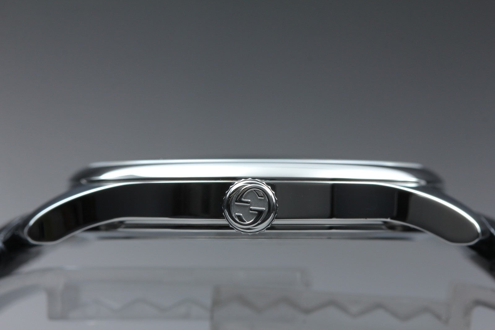 [Near MINT Box] Gucci G-Timeless Moonphase 126.3 YA126327 Black Men's Qz Watch