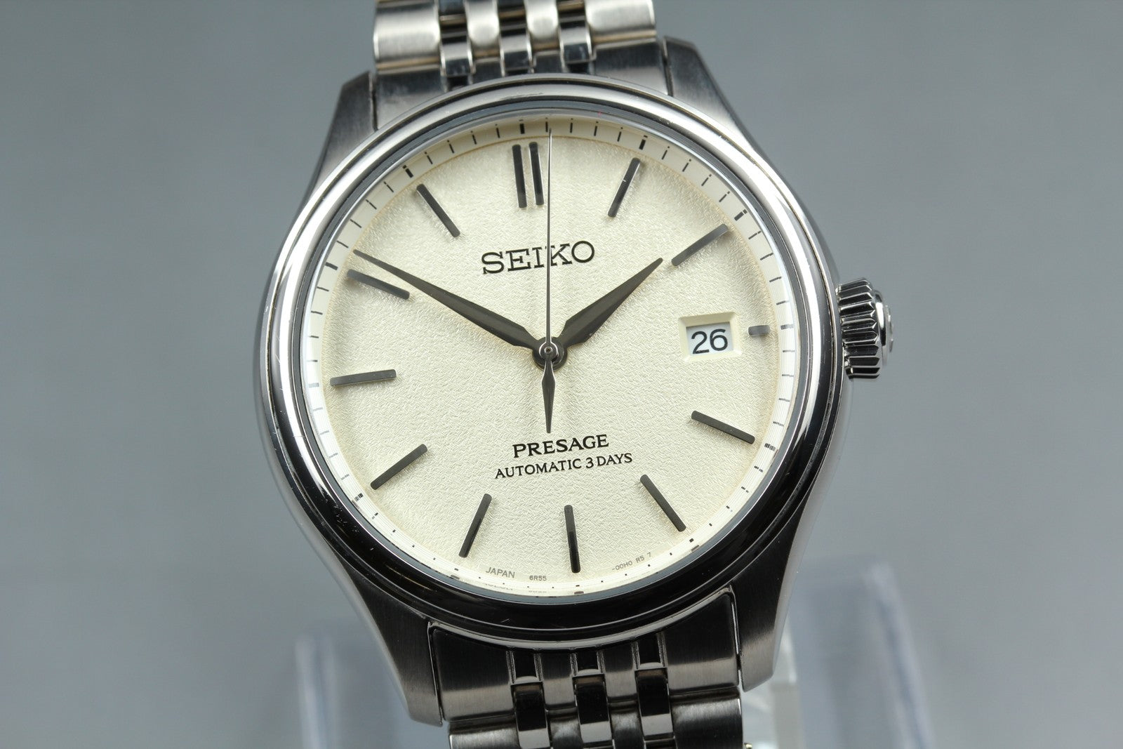 SEIKO Presage 6R55-00H0 SARX121 Automatic White Dial Men's Watch 40mm Japan Box