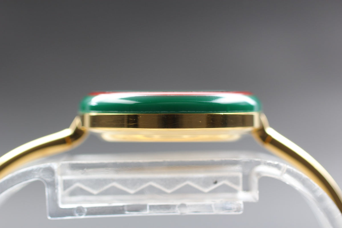 New Batt GUCCI Change Bezel 11/12.2 12Color Quartz Women's Watch 25mm JAPAN Box