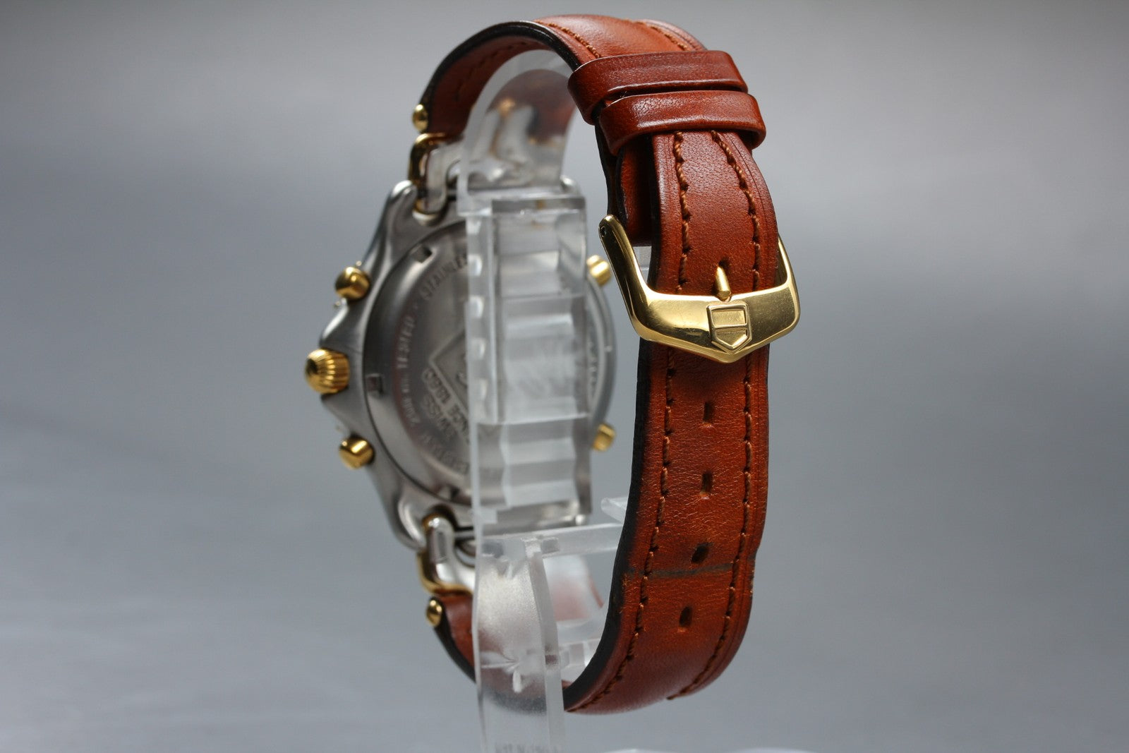 Vintage [Exc+4 Box] TAG HEUER S/el CG1123-0 Chronograph Quartz Men's Watch