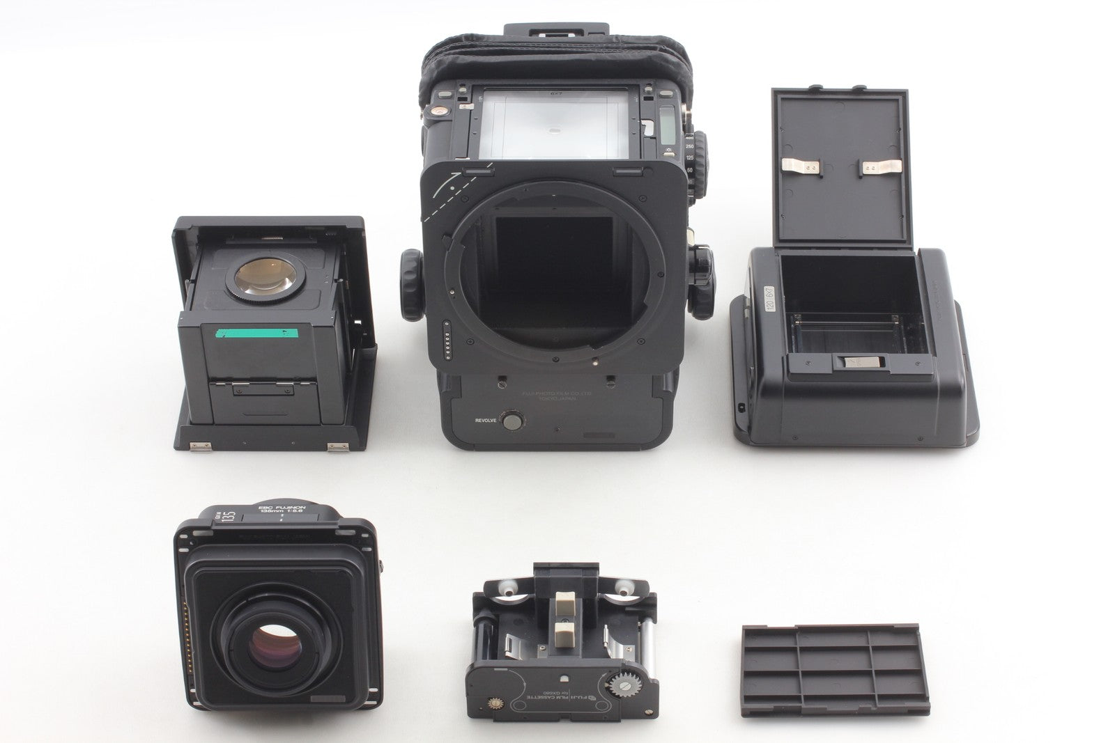 New Bellows [MINT] Fuji GX680 III Film Camera + GX M Fujinon 135mm f5.6 Lens 6x7