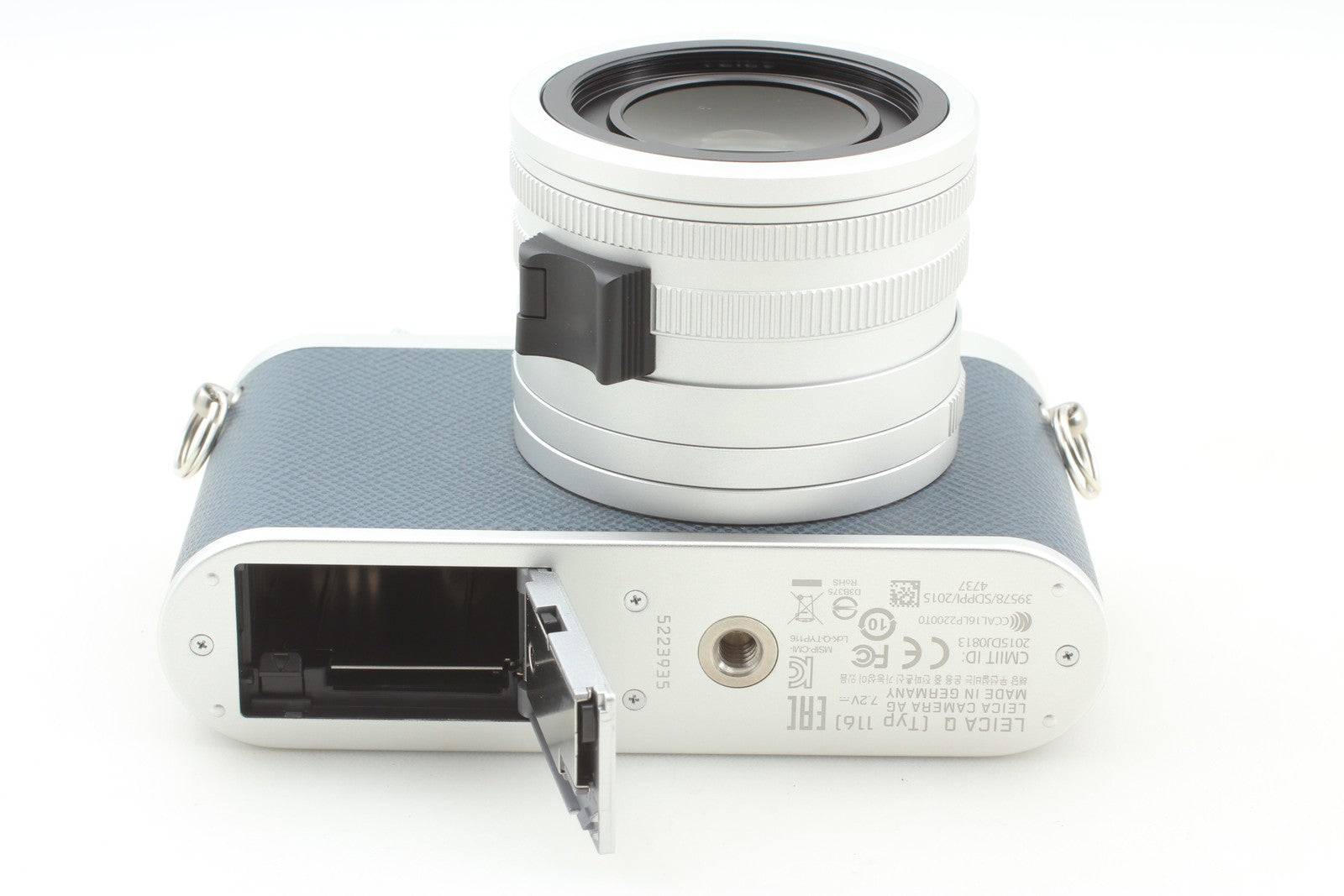 Rare Limited Edition [NOS Top MINT] Leica Q Globe Trotter Navy Blue From JAPAN