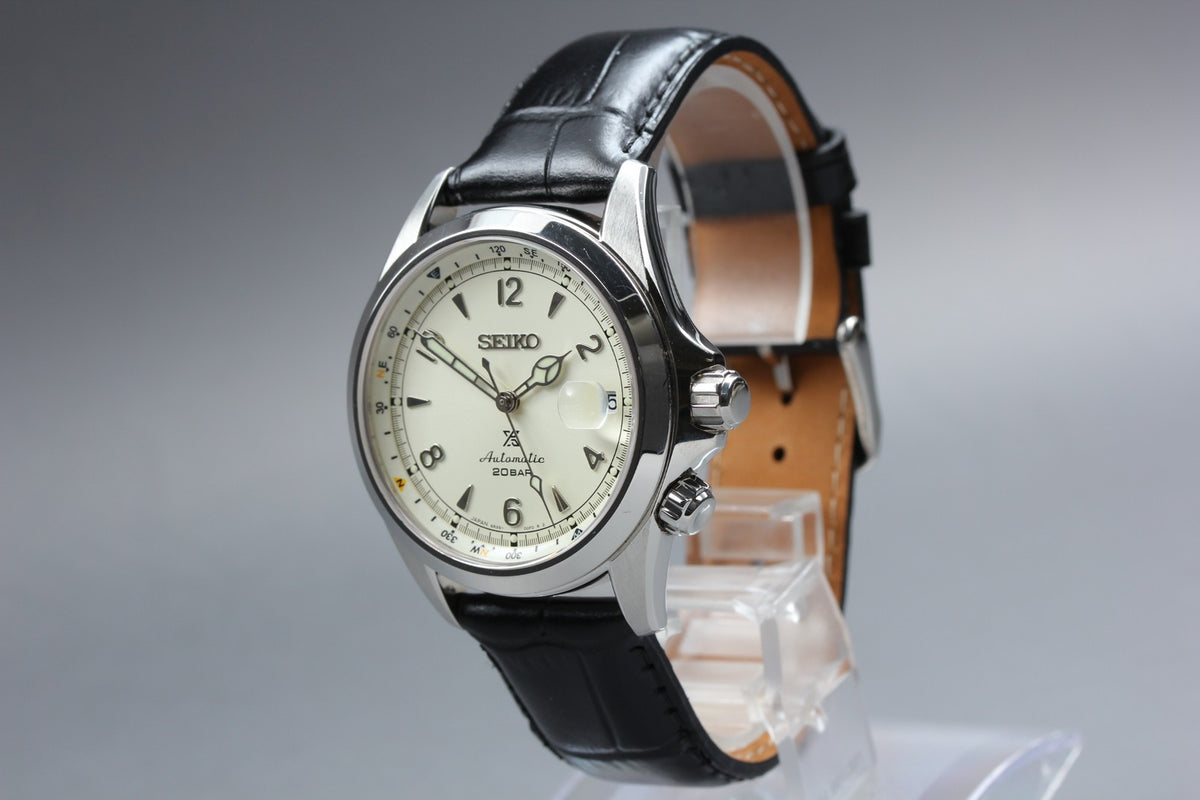 SEIKO Prospex Alpinist 6R35-00E0 SBDC089 Ivory Dial Automatic Men's Watch JAPAN