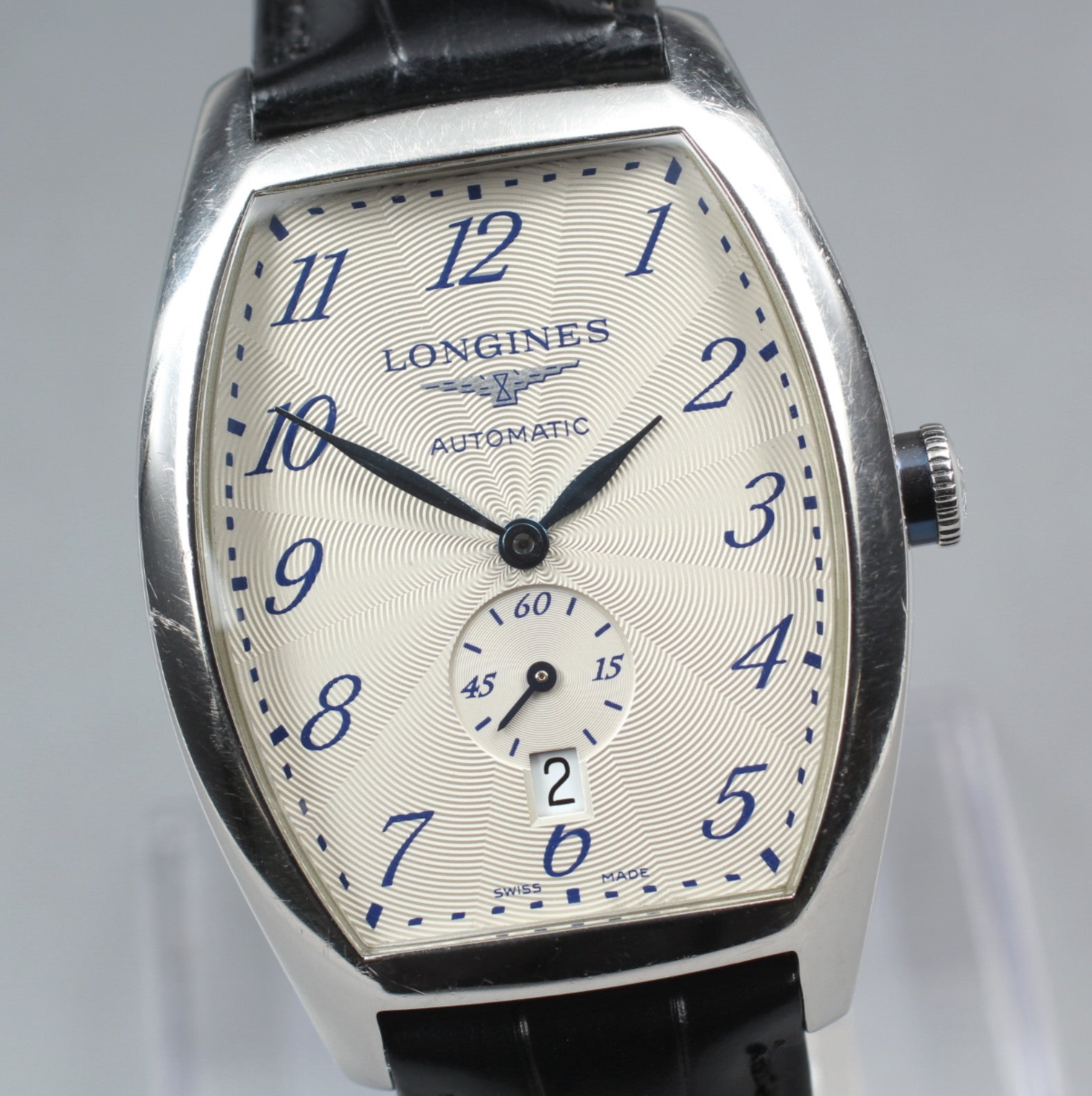 Overhauled [Exc+5] LONGINES Evidenza L2.642.4 Date 32mm Automatic Men's Watch