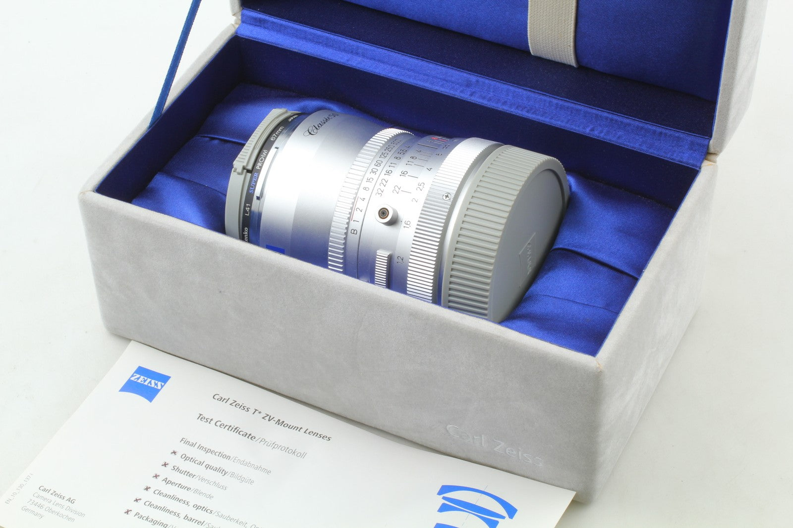 Limited 1000 [Top MINT] Zeiss Classic 50mm F/4 ZV Distagon Lens for Hasselblad