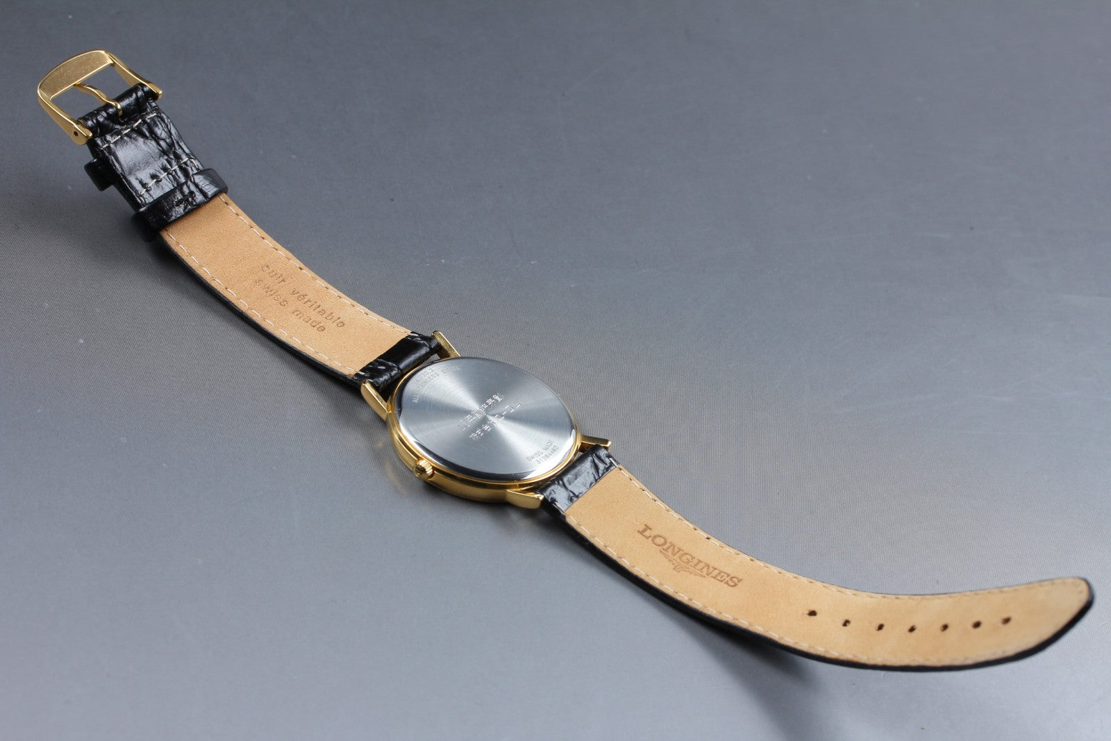 New Batt LONGINES Grand Classic L4.720.2 Quartz Men's Watch 32mm JAPAN