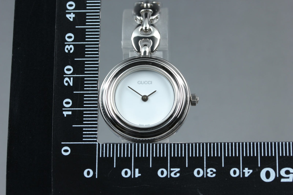 [Overhauled] Gucci Change Bezel 11/12.2L 6 Colors Silver Women's Watch Box