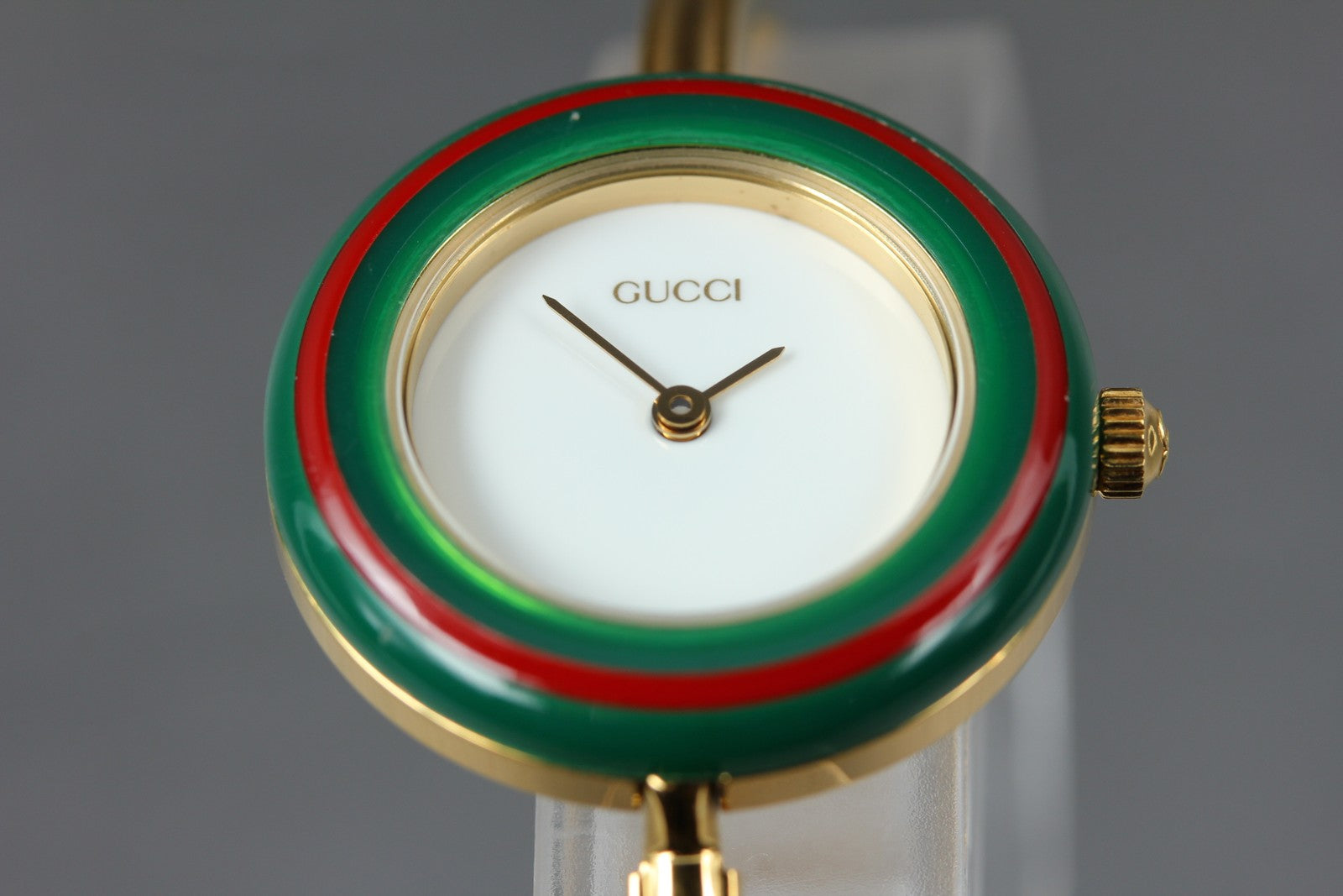 New Batt Gucci Change Bezel 11/12.2 12Color Quartz Women's Watch From JAPAN Box