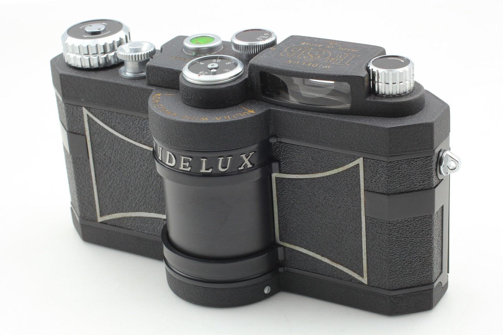 [MINT w/Case] Panon WIDELUX F6B 35mm Panoramic Film Camera 140° From JAPAN