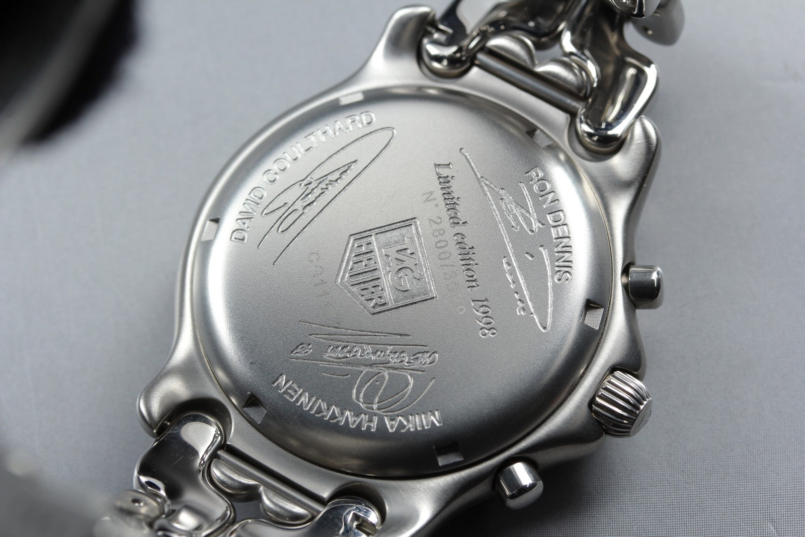 [READ!] TAG Heuer CG1117 S/el West McLaren Mercedes Limited Men's Qz Watch Box
