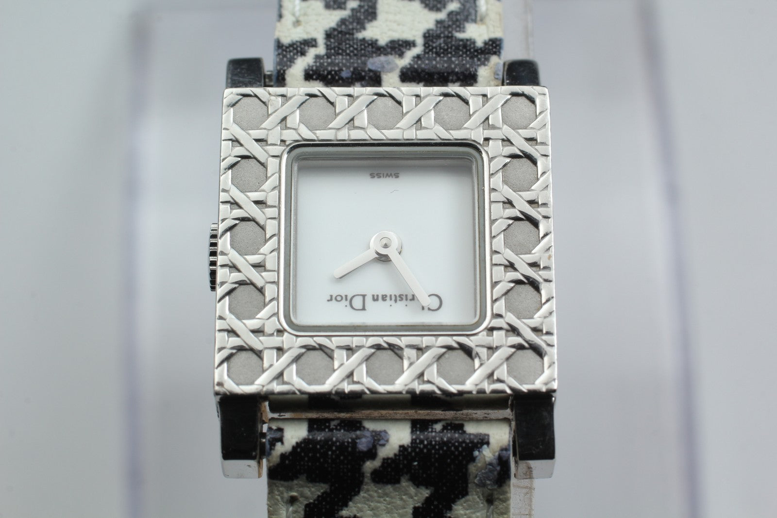 Christian Dior D60-109 La Parisienne Silver 19mm Women's Quartz Watch [w /Box]