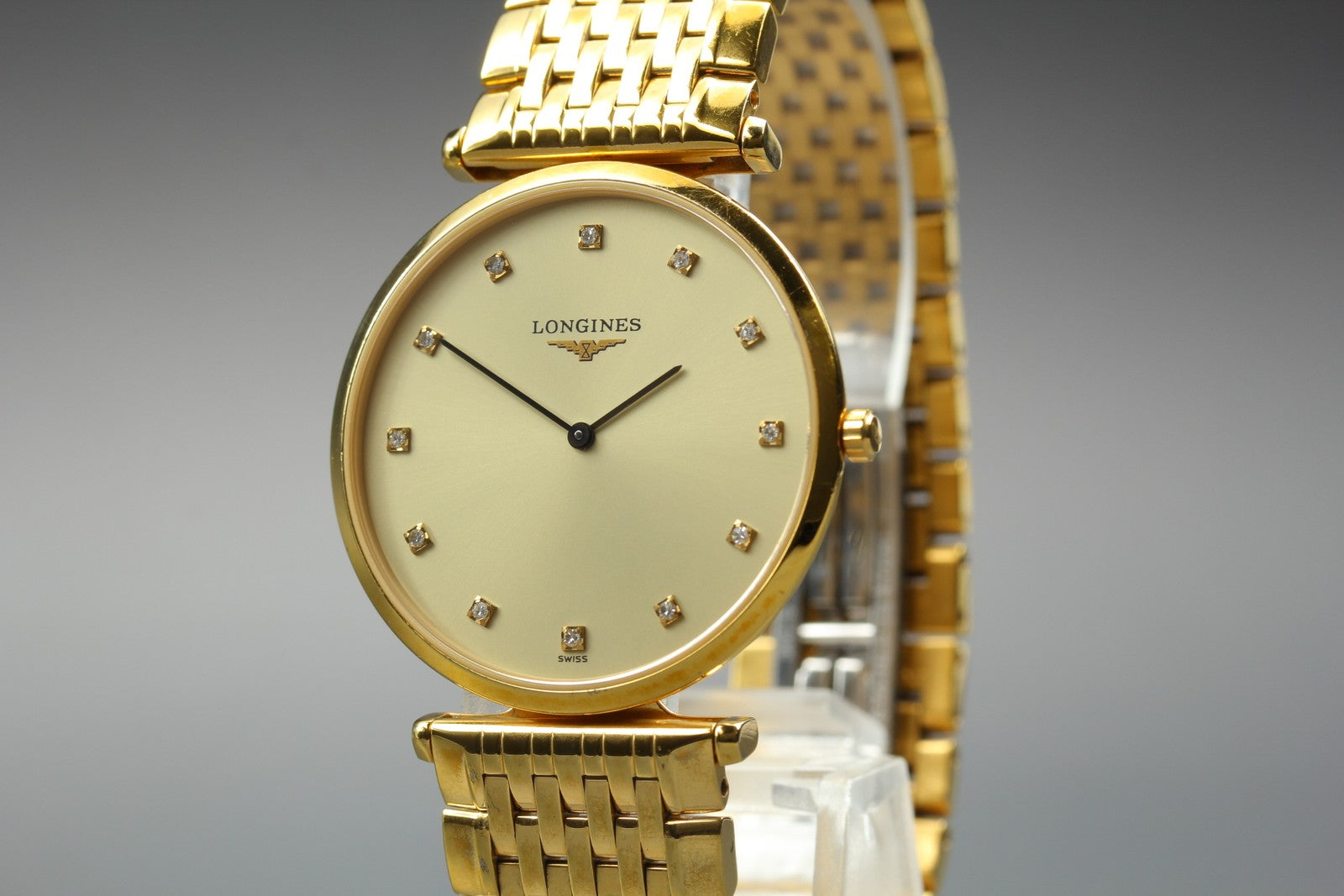 [Exc+5] Longines La Grande Classique L4.709.2 Diamond 32mm Quartz Men's Watch