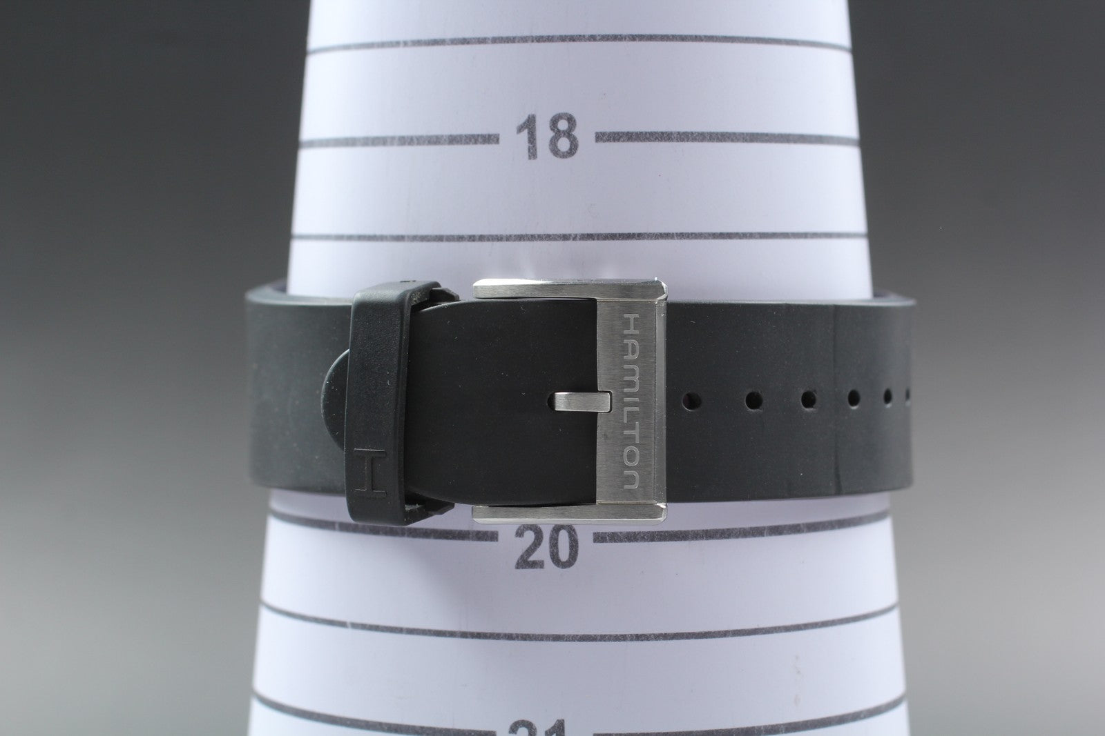 [Exc+5] HAMILTON Ventura XXL H246551 Black 45mm Automatic Men's Watch From JAPAN