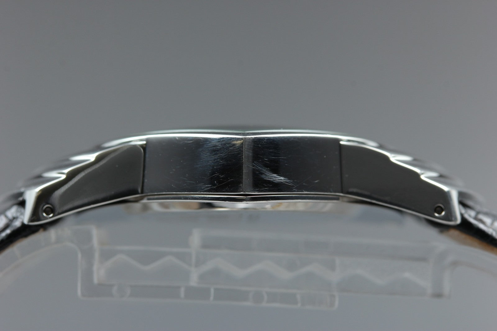 HAMILTON Ventura H244112 32mm Quartz Black Silver Men's Watch [Near MINT]