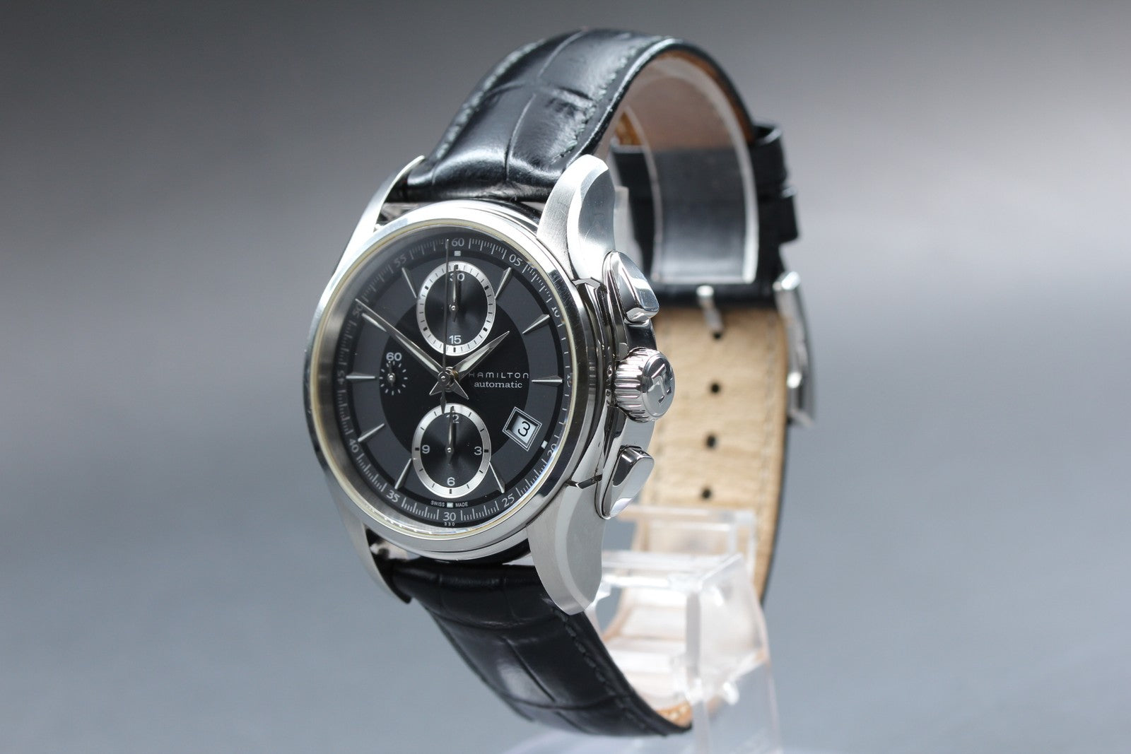 [Exc+5 Box] Hamilton Jazzmaster Auto Chronograph H326160 Automatic Men’s Watch