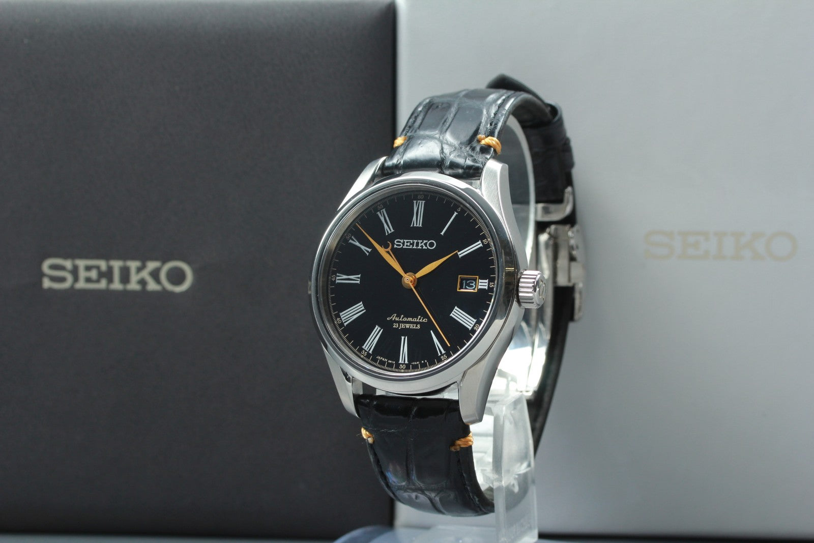SEIKO Presage 6R15-03E0 SARX029 Automatic Black Men's Watch 40mm JP N MINT*Box