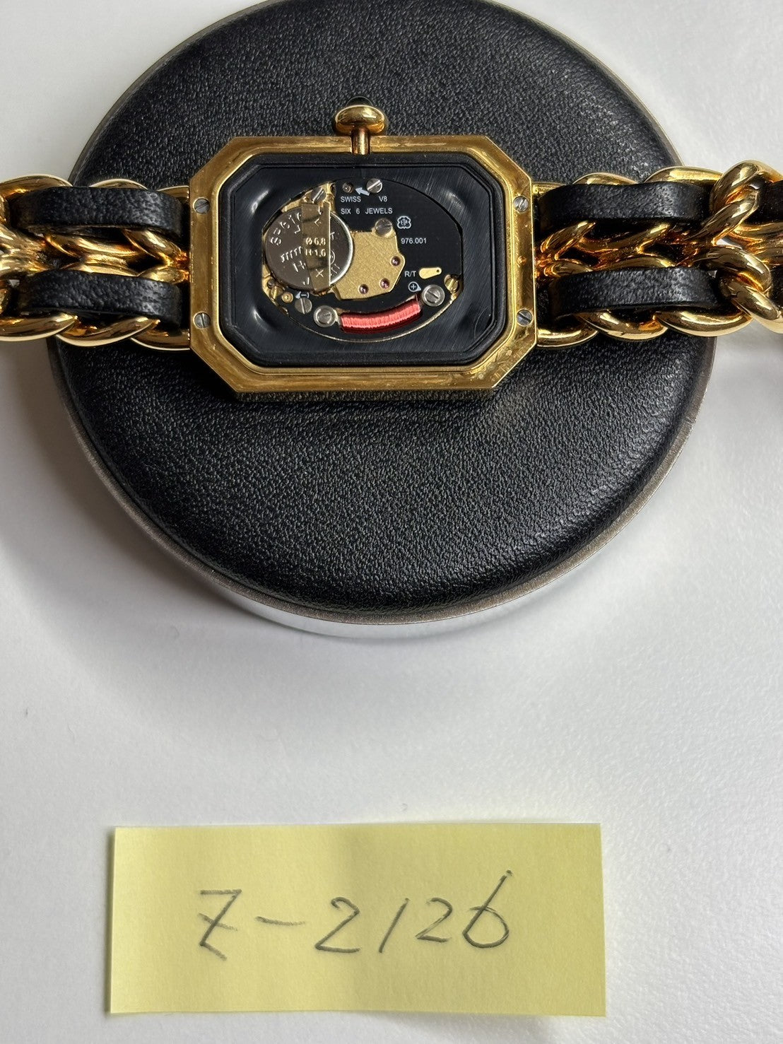 CHANEL Premiere L Size Black Dial Gold 20mm Quartz Women’s Watch [w/Paper]