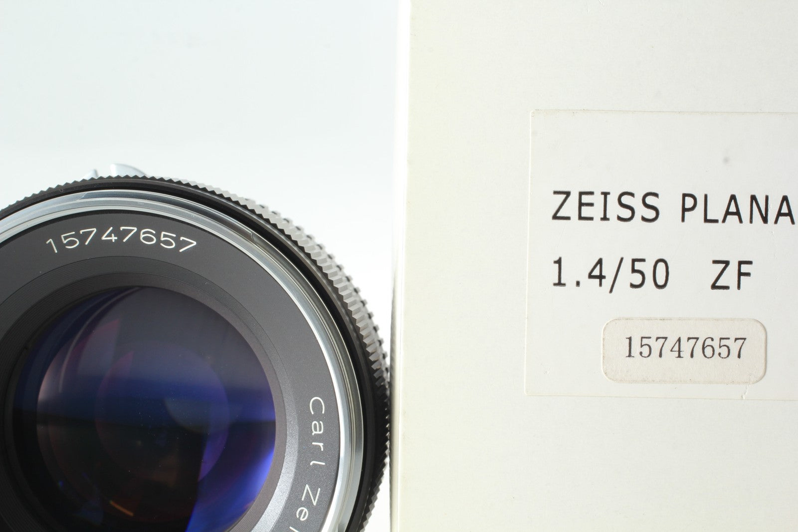 [Top MINT in Box] Carl Zeiss Planar 50mm f1.4 ZF T* Lens for Nikon F Mount JAPAN