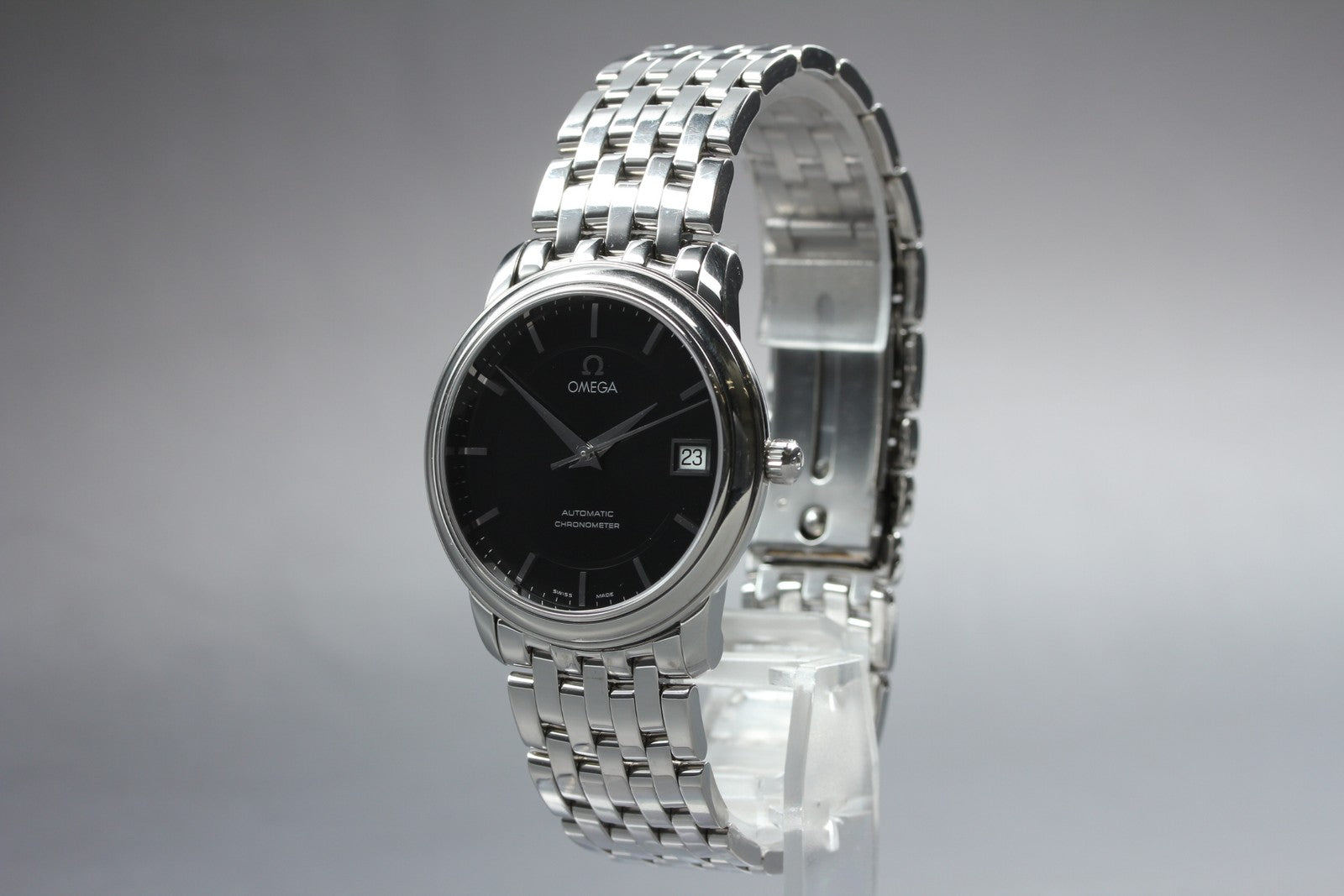 Omega De Ville Prestige 4500.51 34mm Black Dial Automatic Men's Watch [Box]