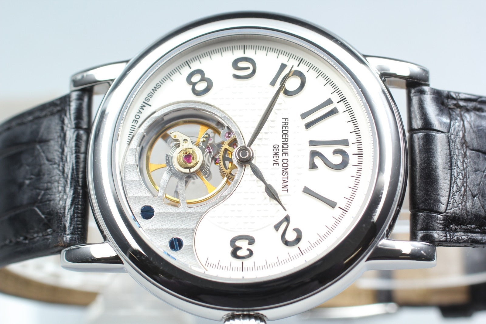 Limited FREDERIQUE CONSTANT HeartBeat FC910x3H6 Automatic Men's Watch 38mm JP