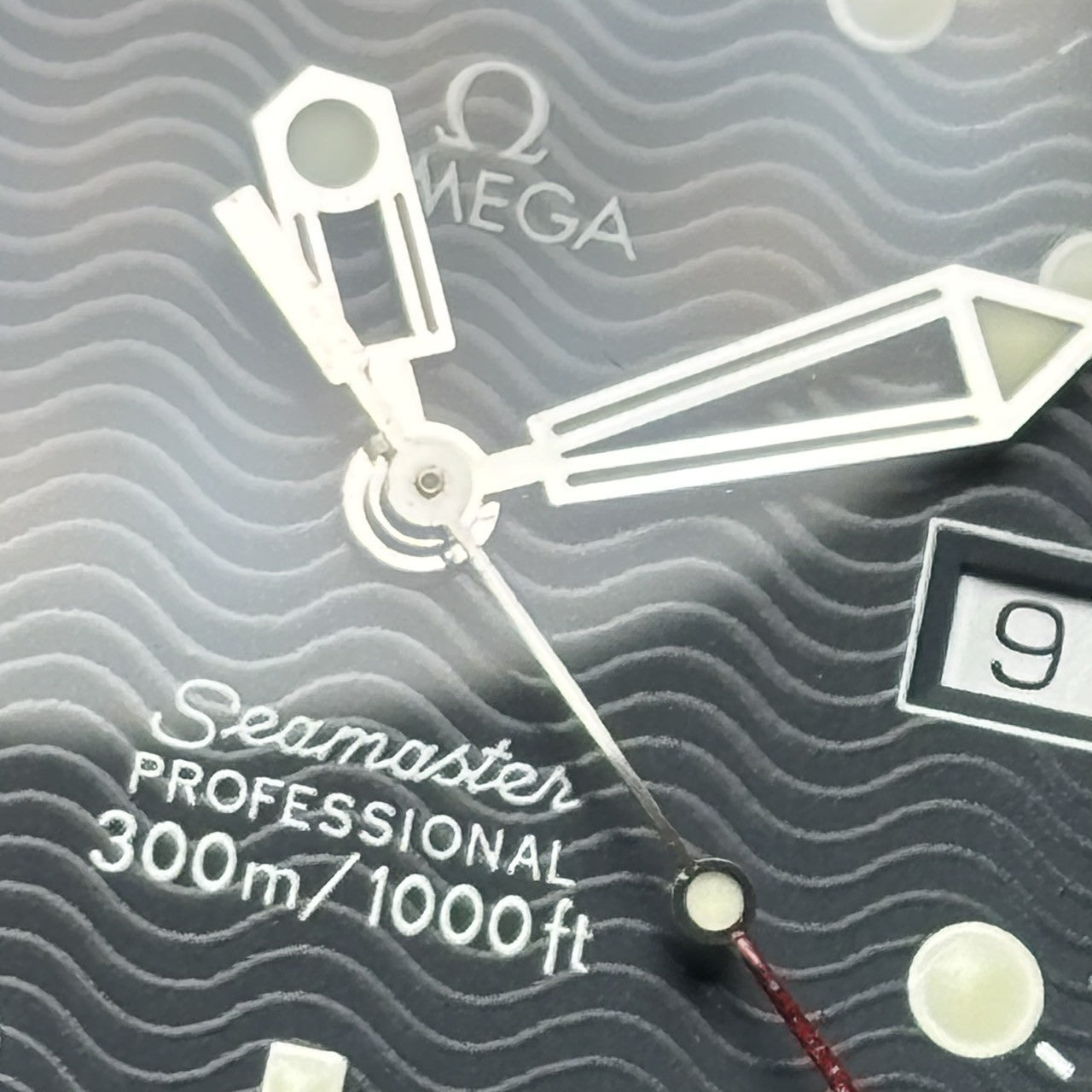 Overhauled [Exc+5 Box] OMEGA Seamaster 2561.80 300M Blue 36mm Men's Watch Quartz