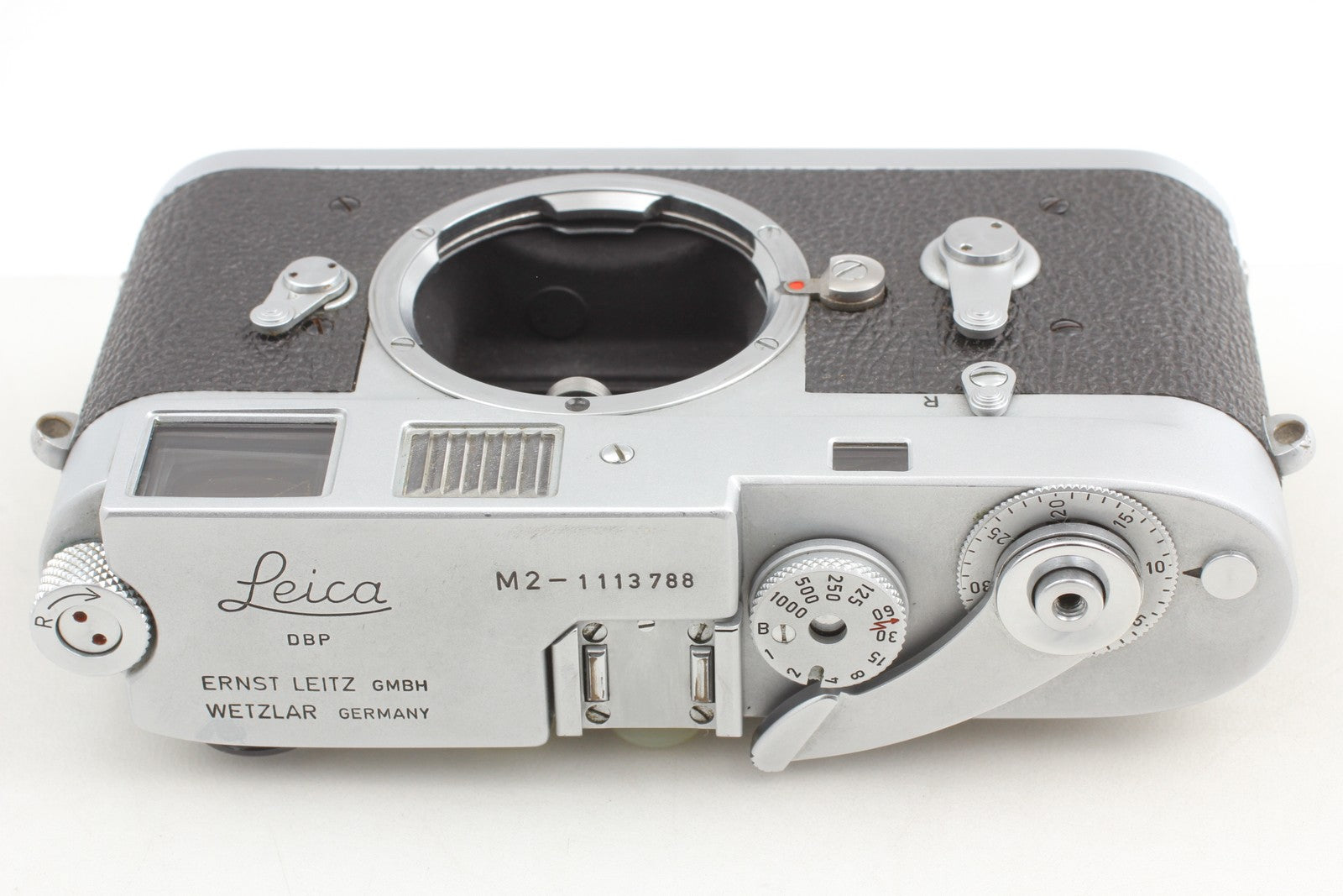 [N MINT+++] Leica Leitz M2 Silver 35mm Film Camera + 50mm 5cm f2 Summicron JAPAN
