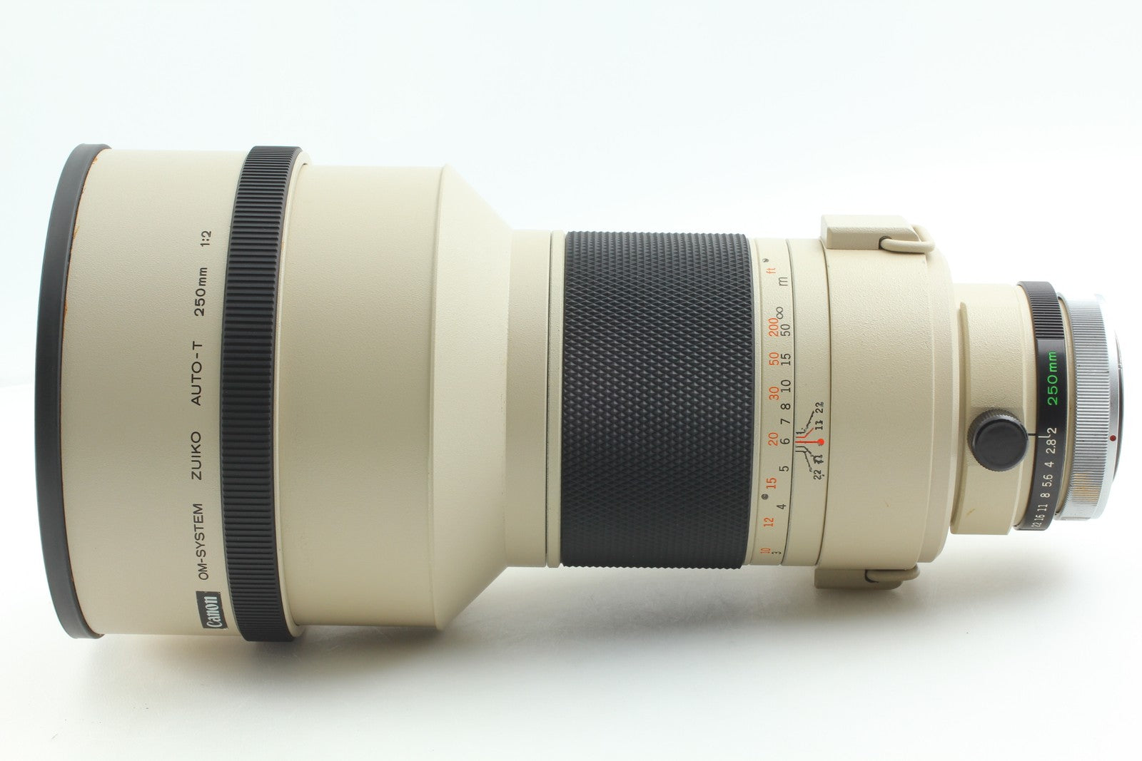Rare Canon FD Mount [Opt MINT] Olympus Zuiko Auto-T 250mm f2 Lens From