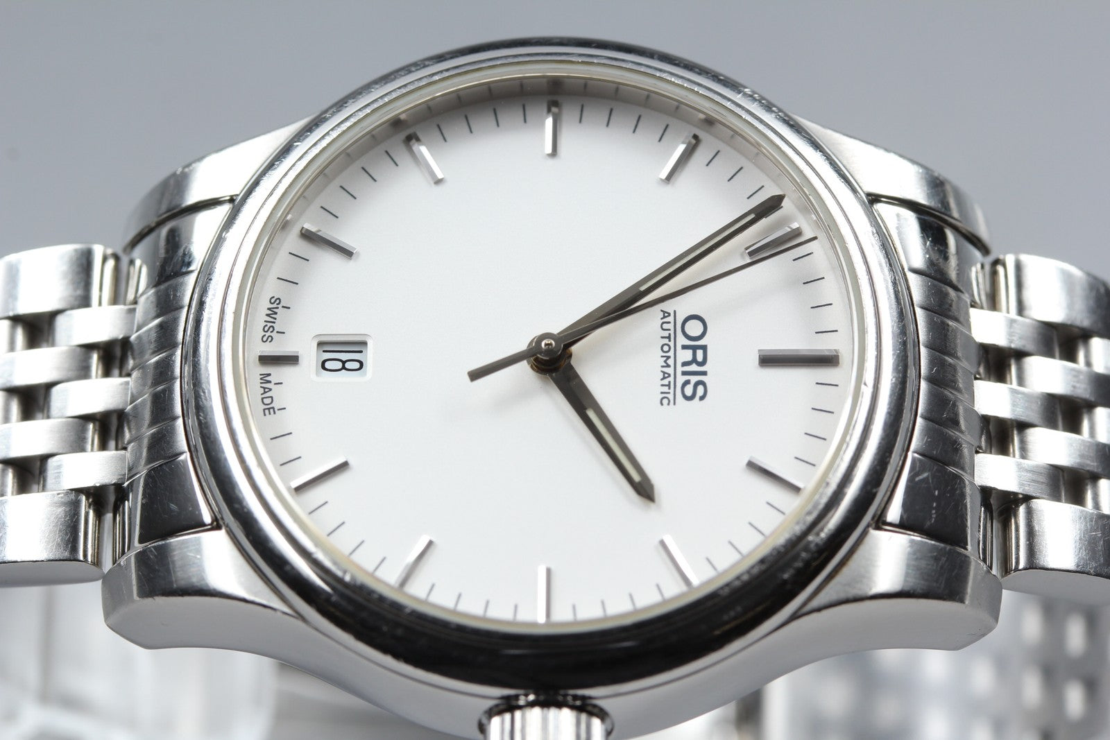 ORIS Classic Date 01 733 7578 4051-07 8 18 61 Automatic 36mm Men's Watch [Box]