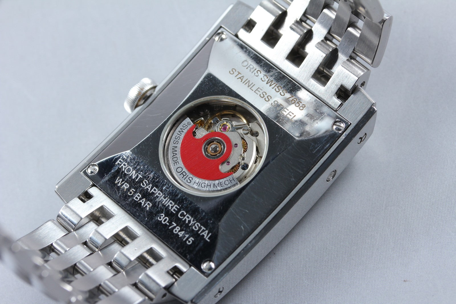 [Exc+5] ORIS Rectangular Complication 7658 Moon Phase 33mm Automatic Men's Watch