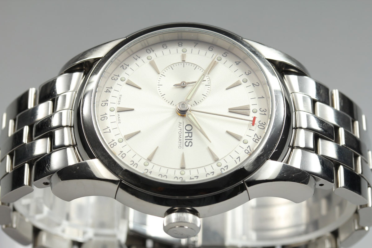 ORIS Artelier Pointer Date 7545A Automatic Small Second Men's Watch 42mm JAPAN