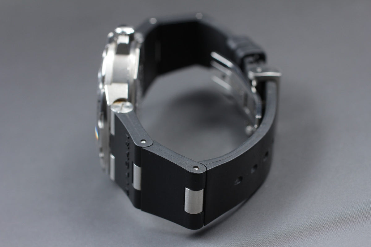 BVLGARI Diagono Scuba SD40S Date black Dial Automatic Men's Watch JAPAN